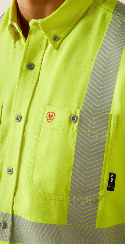 FR Hi-Vis Air Inherent Classic Fit Work Shirt 01